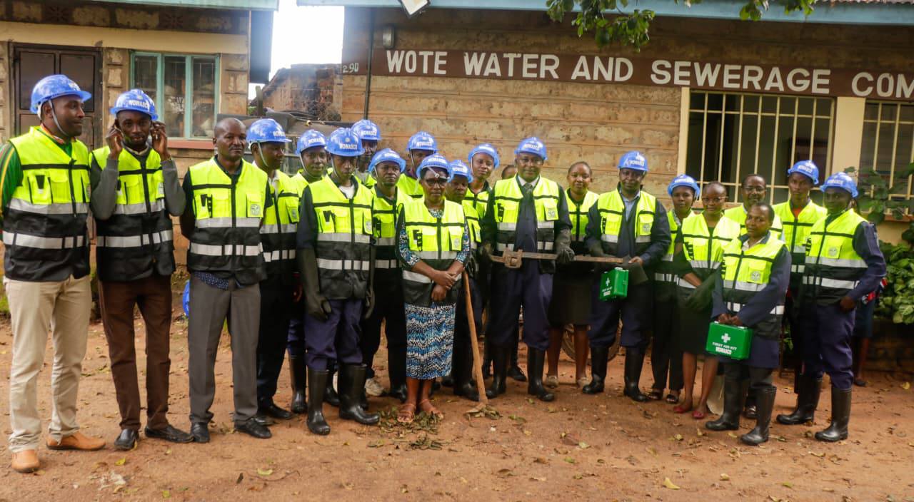 Makueni Boosts Water Worker`s Safety1